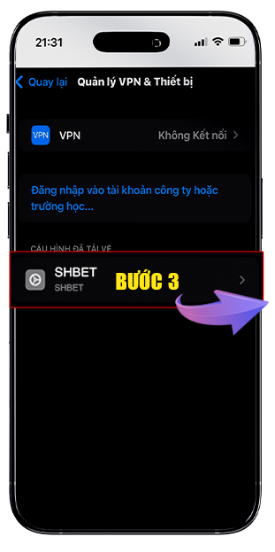 SHBET - Hướng Dẫn Cài Đặt APP Trên iphone